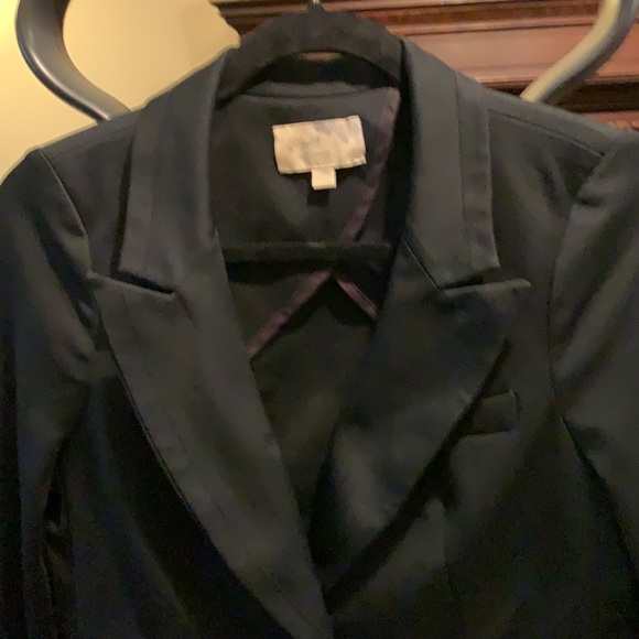 SALE EUC Elizabeth and James fitted jacket, Sz 8, black - Picture 3 of 14